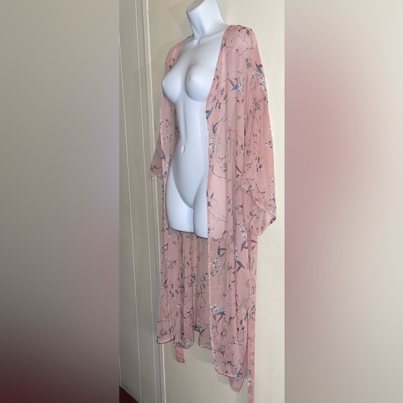 Floral Print Kimono - Picture 3 of 4